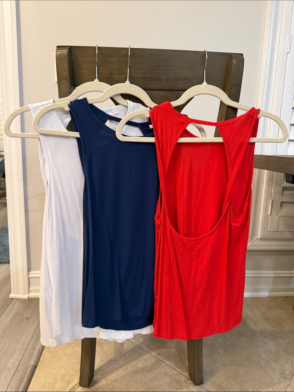 Women’s Red Racerback Tank Top - Unbranded